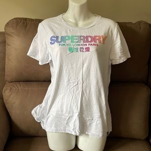 SuperDry Rainbow Graphic T-Shirt